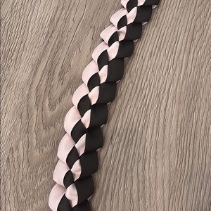 Pink and Black Graduation Lei